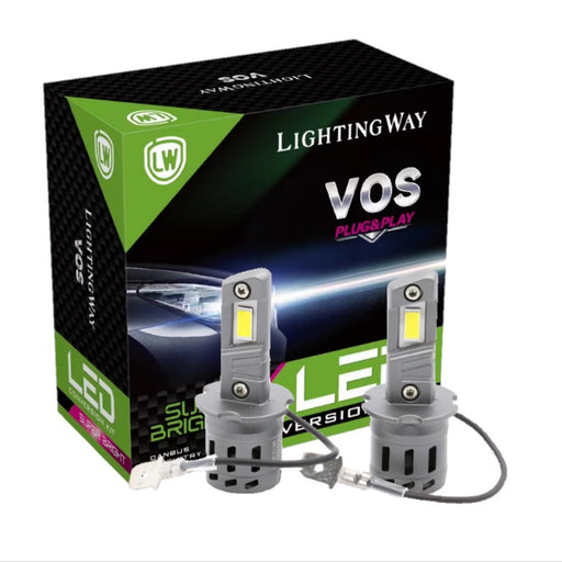 H3 Fog lights high beam led replacement plug and play- high quality led bulb- Lightingway