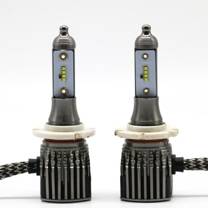Alla Lighting CANBus D2R D2S LED Headlights Bulbs, Newest 90W 1:1