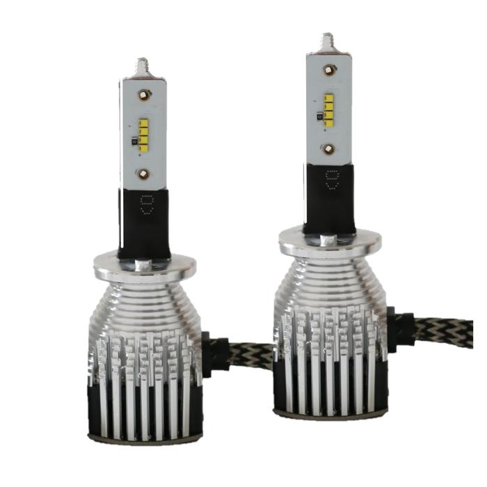 H1 LED Headlight Bulbs, EEEkit Car H1 Light Bulbs w/ High Low Beam Light  Conversion Kit, 6500K 1200LM COB Chips Extremely Bright H1 Light Fit  12V/24V